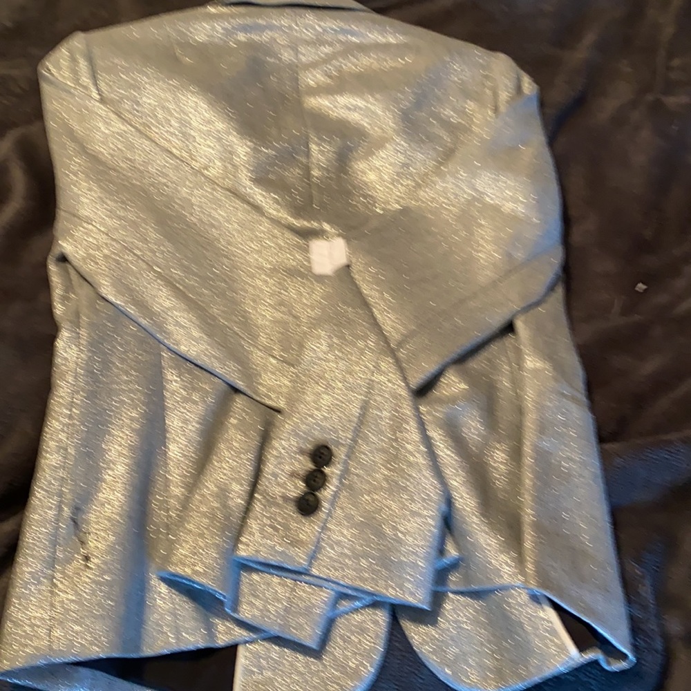 Banana Republic Sparkly Blazer NWT size 2 - Picture 2 of 5